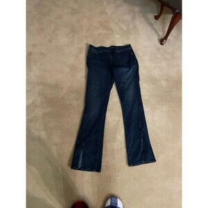 Express skyscraper mid rise jeans